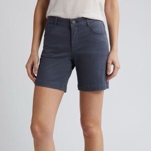 Wit& Wisdom Ab-Solution Hold and Mold‎ Grey Shorts Stretch Women size 8 NWT